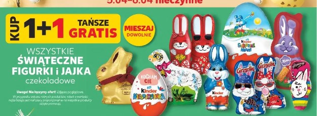 Wszystkie świąteczne figurki i jajka czekoladowe