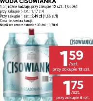 Woda Cisowianka