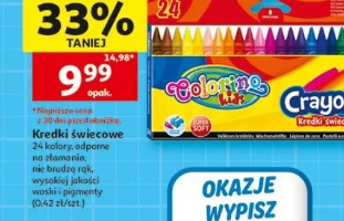 Colorino Kredki świecowe