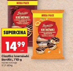 Ciastka kremówki Bonitki
