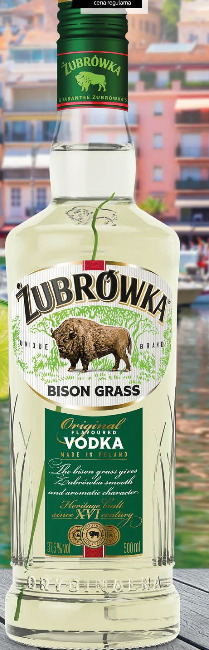 Wódka Żubrówka Bison Grass