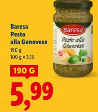 Baresa Pesto alla Genovese