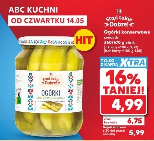 Stąd takie Dobre! Ogórki konserwowe ćwiartki