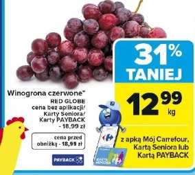 Winogrona czerwone Red Globe