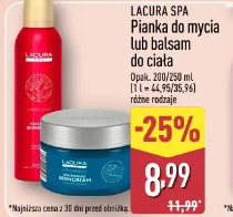 Lacura Spa Pianka do mycia lub balsam do ciała