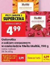 Galaretka z sokiem owocowym w czekoladzie Mella Meltie