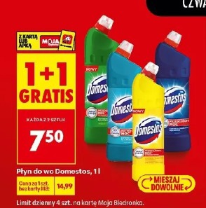 Płyn do wc Domestos