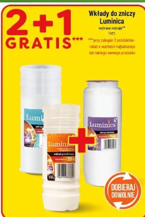 Wkłady do zniczy Luminica