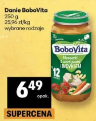 Danie BoboVita klopsiki z kurczakiem i indykiem