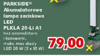 Parkside Akumulatorowa lampa zaciskowa LED PLKLA 20-Li A1