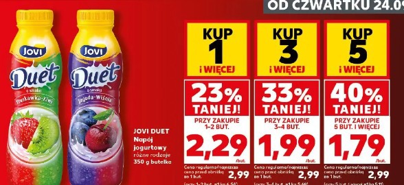 Jovi Duet Napój jogurtowy