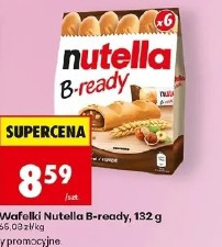 Wafelki Nutella B-ready, 132 g