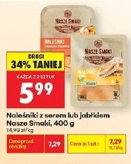 Naleśniki z serem lub jabłkiem Nasze Smaki
