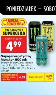 Napój energetyczny Monster