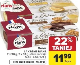 La Crème Rians deser