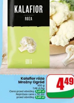 Kalafior róża Mroźny Ogród
