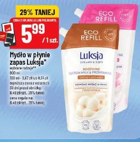Mydło w płynie zapas Luksja