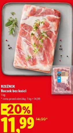 Boczek bez kości Rzeźnik