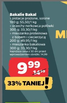 Bakal pistacje prażone solone