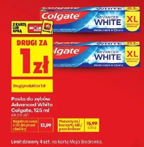 Colgate Advanced White pasta do zębów, 125 ml