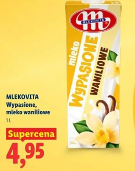 Mlekovita Wypasione, mleko waniliowe