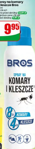 Spray na komary i kleszcze Bros