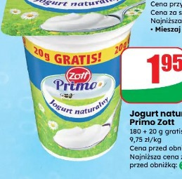 Jogurt naturalny Primo Zott