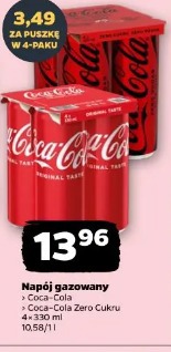 Napój gazowany Coca-Cola Coca-Cola Zero Cukru