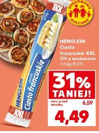 Henglein Ciasto francuskie XXL