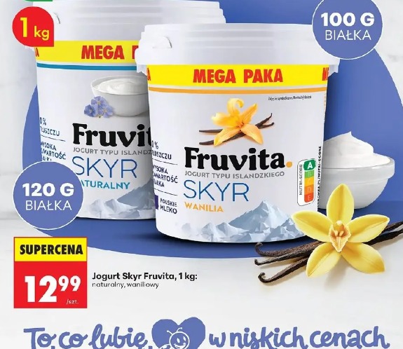 Jogurt Skyr Fruvita