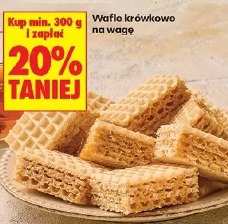 Wafle krówkowe