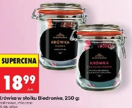 Krówka w słoiku Biedronka