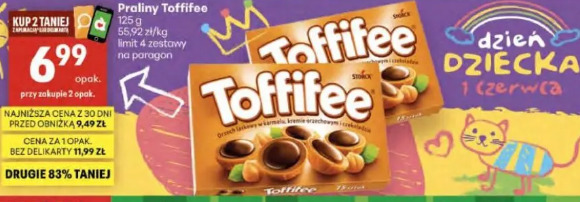 Praliny Toffifee
