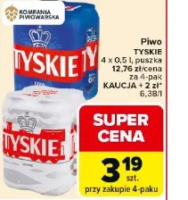 Tyskie piwo Kompania Piwowarska