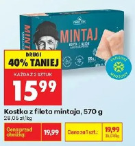 Kostka z fileta mintaja