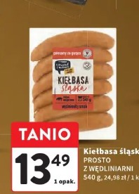 Kiełbasa śląska PROSTO Z WĘDLINIARNI