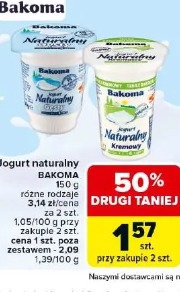 Jogurt naturalny Bakoma