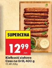 Kiełbaski ziołowe Czas na Grill, 400 g
