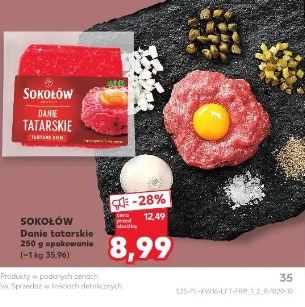 SOKOŁÓW Danie tatarskie