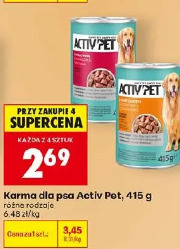 Karma dla psa Activ Pet