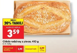 Chleb rodzinny z pieca