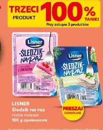 Lisner Śledzik na raz różne rodzaje