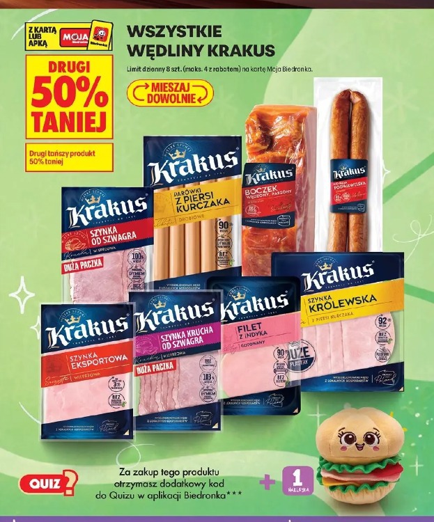 Wszystkie wędliny Krakus
