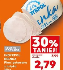 Indykpol Bianka pierś gotowana z indyka