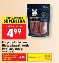 Przysmak dla psa filety z kaczki Activ Pet Plus