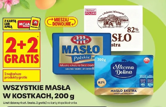 Wszystkie masła w kostkach