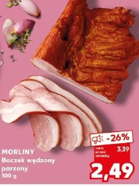 Morliny Boczek wędzony parzony
