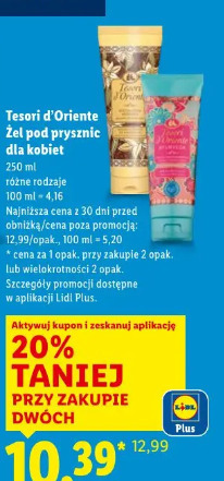 Tesori d'Oriente Żel pod prysznic dla kobiet