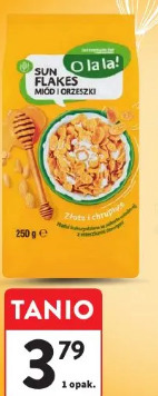 Sun Flakes O LA LA! miód i orzeszki