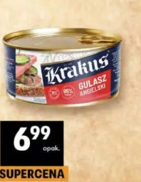 Konserwa Krakus Gulasz angielski